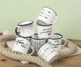 Emaille-Tasse