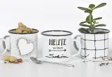 Emaille-Tasse