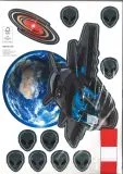 Schult�ten Dekorations-Set Space ship