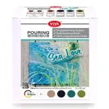 POURING ALL IN ONE - SET SEA LOVE, 6 X 90 ML