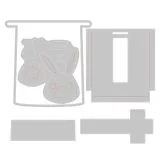 Sizzix Thinlits Stanze Set 5PK - As If By Magic!