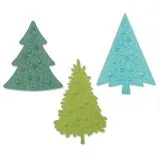 Embossing Folder - Festive Trees
