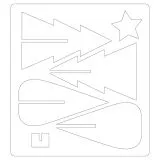 Sizzix Bigz Stanze - Tree Ornaments