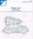 Joy! Crafts Stanze Auto mit Weihnachtsbaum