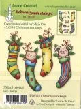 LeCrea Silikon Kombi Stempel - Weihnachtssocken