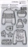 Craft Emotions Clearstamps A6 - Warm weaters