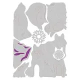 Sizzix Thinlits Stanze Set 8PK - Arctic Animals