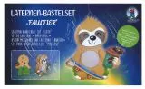 Laternen-Bastelset Motiv Faultier