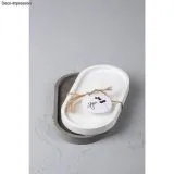 Silikon Gie�form Untersetzer Oval