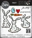 Sizzix Thinlits Die Set 15PK - Bunny Stitch by Tim Holtz