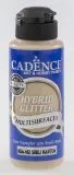 Cadence Hybrid Glitter Acrylic Paint - cardboard-brown