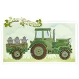 LeCrea - Lea’bilitie Traktor Pr�ge- und Schneideschablone