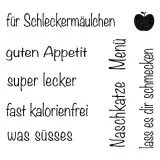 Rayher Clear Stamps Schleckerm�ulchen