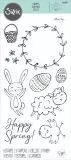 Sizzix Clear Stamps Set 9PK - Spring Essentials by Olivia Rose