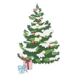 Sizzix Thinlits Stanze Set 8PK - Layered Christmas Tree