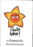 Happyhills Motivationsstempel - Gute Idee!