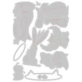 Sizzix Thinlits Die Set 10PK - Forest Animals #1 by Josh Griffiths