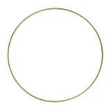 Metallring beschichtet goldfb. 25cm