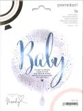 Folienballon Baby Junge - Du bist so winzig....