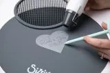Sizzix Surfacez Metallic Shrink Plastic Schrumpf-Folie- Silver