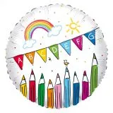 Folienballon School Start 43cm
