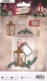StudioLight Cutting Die Magical Christmas nr. 691 - Latern scenery