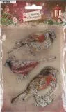 StudioLight Clear Stamp Magical Christmas nr. 499 - V�gel