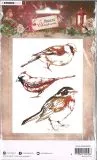 StudioLight Clear Stamp Magical Christmas nr. 499 - V�gel