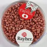 Papillon Rocailles 2x4 mm engl.rosa (Resbestand)