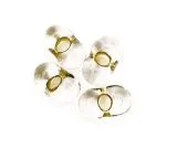 Papillon Rocailles 2x4 mm brill.gold