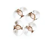 Papillon Rocailles 2x4 mm brill.kupfer