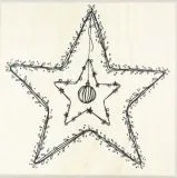 Butterer Stempel Star und Sternchen