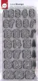 Rayher Clear Stamps - Zahlen 1-24 Zuckerstange