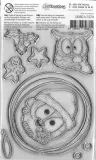 Craft Emotions Clearstamps A6 - Owls 4 Christmas