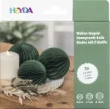 Waben-Kugel Set 3er dunkelgr�n