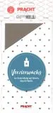 Pracht Wachsfolie, 20x10 cm, 2 St�ck, taupe