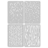 Sizzix Thinlits Die Set 4PK Infinite Doodles #2