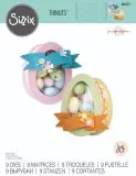 Sizzix Thinlits Die Set 9PK - Easter Egg Box
