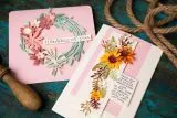 Sizzix Thinlits Die Set 14PK - Vault Funky Floral Wreath