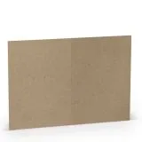 Karte B6 Hochformat kraft