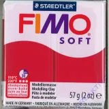 Fimo Soft Modelliermasse 57g kirschrot