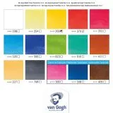 VAN GOGH Basiskasten Aquarellfarben mit 12 Farben in halbe N�pfchen + 3 Farben gratis