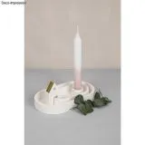Silikon Gie�form Kerzenst�nder Oval
