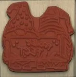 Stempel Frohes Fest - Wichtelgr��e