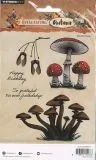 StudioLight Clear Stamp Everlasting Autumn - Mushrooms