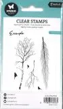 StudioLight Clear Stamps - Trees & birds