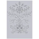 Sizzix 3-D Textured Impressions Embossing Folder - Yuletide by Catherine Pooler