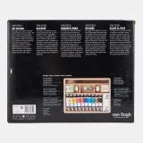 �lfarbe Holzkasten-Set Basis mit 10 Farben in 40 ml-Tuben + Zubeh�r