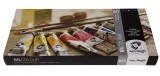 �lfarben-Set f�r Fortgeschrittene mit 10 Farben in 20 ml-Tuben + Zubeh�r