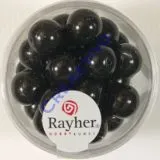 Renaissance Glaswachsperlen, 10 mm � schwarz
